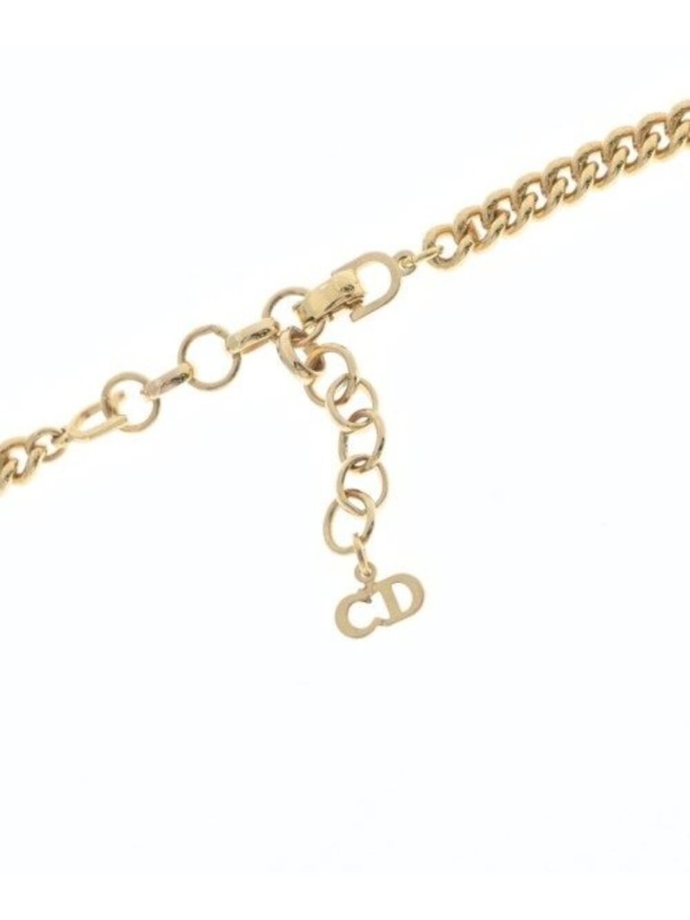 ★SOLD★ Dior Necklace Gold - Picture 4 of 4